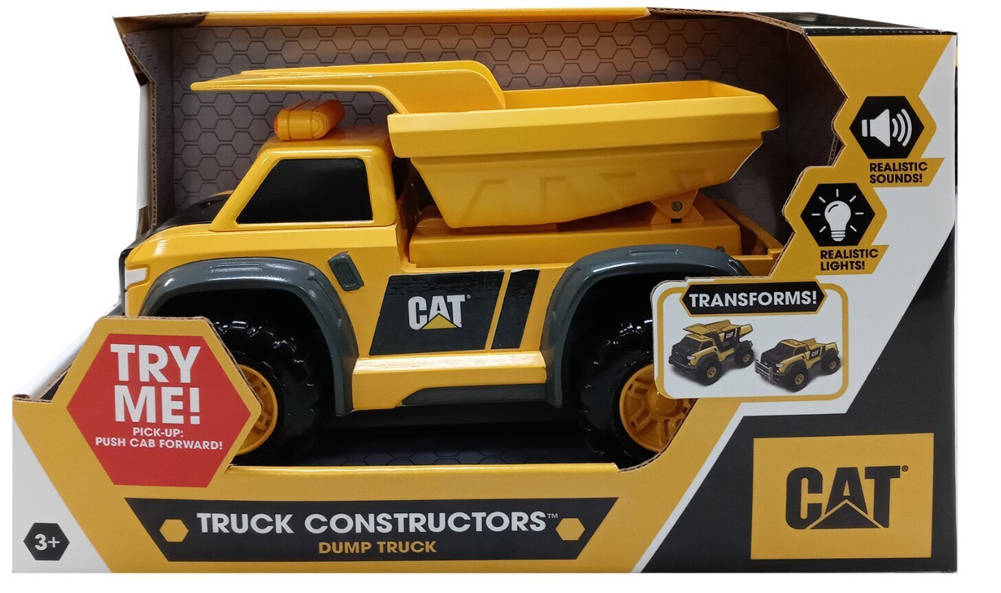 Muunneltava ajoneuvo CAT Truck Constructors, 83192 hinta ja tiedot | Poikien lelut | hobbyhall.fi