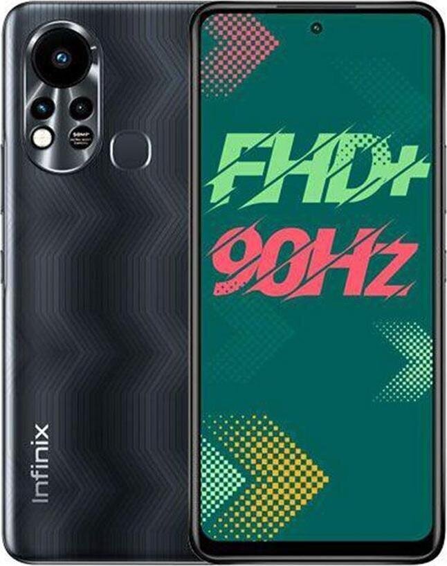 Infinix HOT 11s NFC 6/128GB Polar musta hinta ja tiedot | Matkapuhelimet | hobbyhall.fi