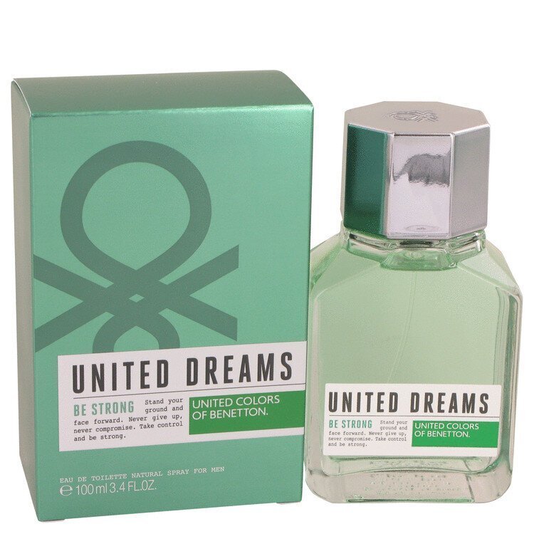 Benetton United Dreams Be Strong EDT Miehille 100ml hinta ja tiedot | Miesten hajuvedet | hobbyhall.fi