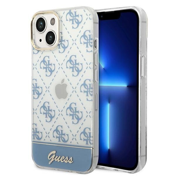 Guess GUHCP14MHG4MHB iPhone 14 Plus 6.7", sininen hinta ja tiedot | Puhelimen kuoret ja kotelot | hobbyhall.fi