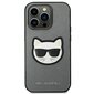 Karl Lagerfeld KLHCP14LSAPCHG iPhone 14 Pro Saffiano Choupette Head Patch Hopea hinta ja tiedot | Puhelimen kuoret ja kotelot | hobbyhall.fi