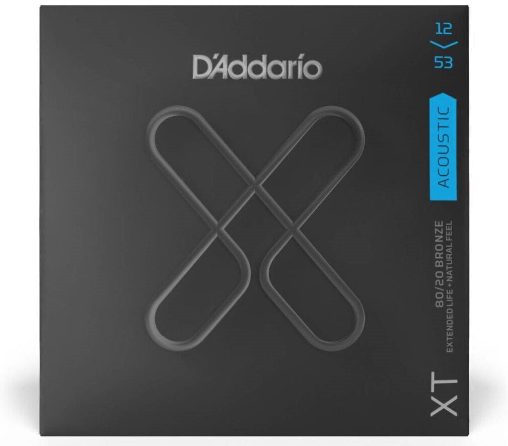 Akustisen kitaran kielet D'Addario XTABR1253 hinta ja tiedot | Soittimien lisätarvikkeet | hobbyhall.fi