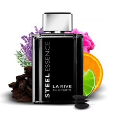 La Rive Steel Essence -setti: EDT 100 ml + deodorantti 150 ml hinta ja tiedot | Miesten hajuvedet | hobbyhall.fi