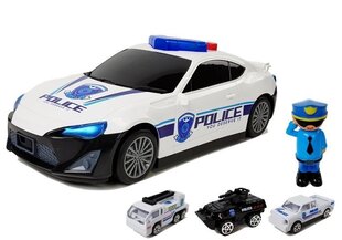 Poliisiauto 2in1 pienillä autoilla hinta ja tiedot | Poikien lelut | hobbyhall.fi
