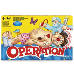 Lautapeli Operation Cavity Sam Hasbro, suomeksi hinta ja tiedot | Hasbro Gaming Lelut yli 3-vuotiaille lapsille | hobbyhall.fi
