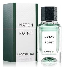 Lacoste Match Point EDT Miehille 50 ml hinta ja tiedot | Miesten hajuvedet | hobbyhall.fi