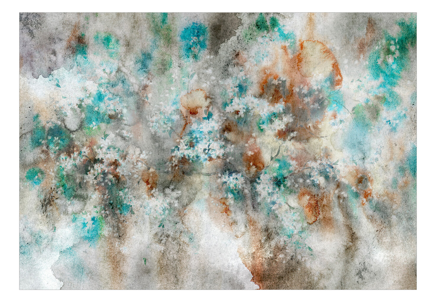 Tapetti Watercolor Nebula hinta 