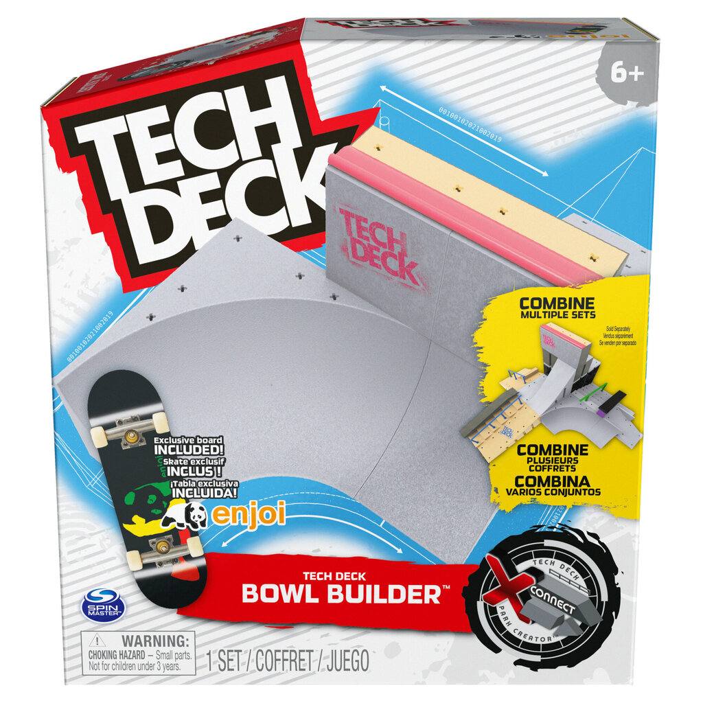 Tech Deck X-Connect Park Creator skeittipuisto-aloitussarja hinta ja tiedot | Poikien lelut | hobbyhall.fi