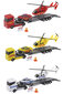 Teamsterz-helikopterikuljetin ja auto, 26 cm hinta ja tiedot | Poikien lelut | hobbyhall.fi