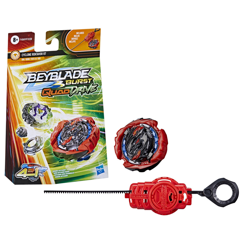 Beyblade QuadDrive aloituspakkaus hinta ja tiedot | Poikien lelut | hobbyhall.fi