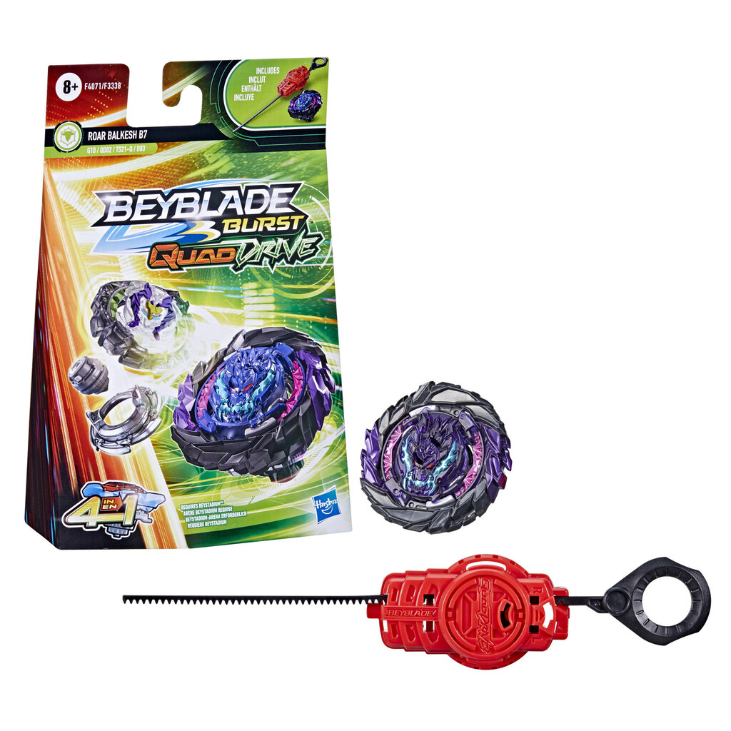 Beyblade QuadDrive aloituspakkaus hinta ja tiedot | Poikien lelut | hobbyhall.fi