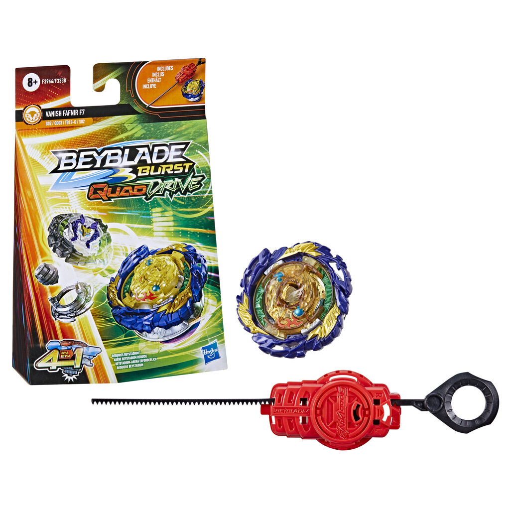 Beyblade QuadDrive aloituspakkaus hinta ja tiedot | Poikien lelut | hobbyhall.fi