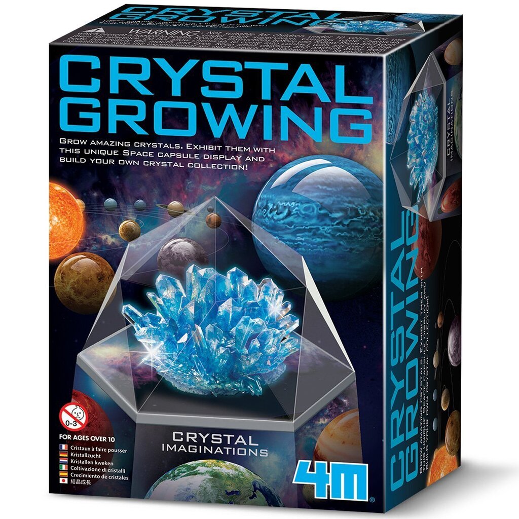 4M Crystal Imagination - Sininen hinta ja tiedot | Kehittävät lelut | hobbyhall.fi