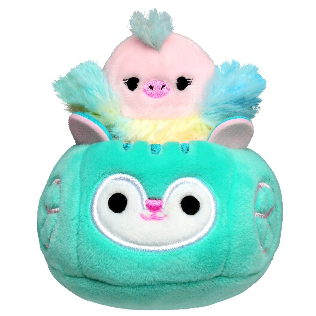 Pehmolelu ajoneuvossa Squishmallows Squishville hinta ja tiedot | Pehmolelut | hobbyhall.fi