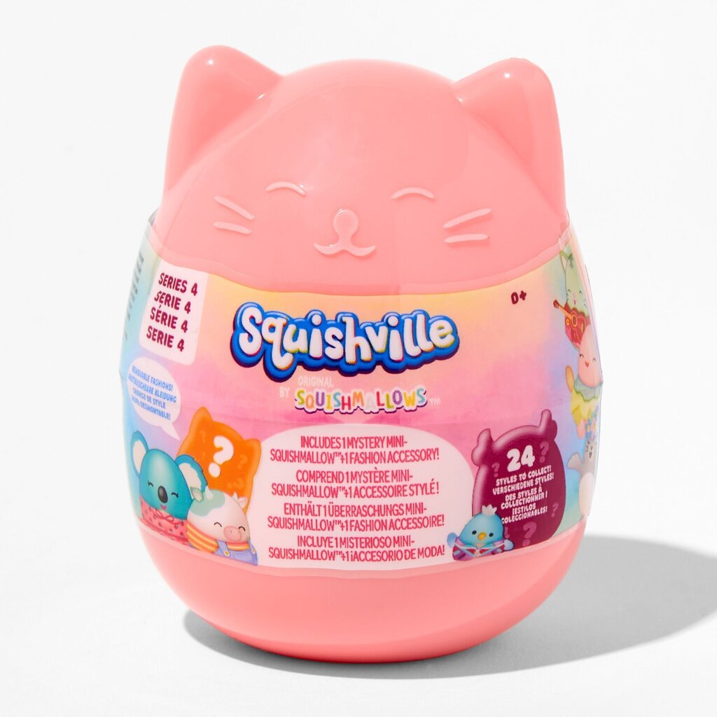 Pehmeän hahmon yllätyspaketti Squishmallows Squishville, W4 hinta ja tiedot | Pehmolelut | hobbyhall.fi