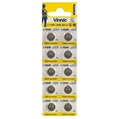 Vinnic AG13-10BB Paristot Läpipainopakkaus 10 kpl hinta ja tiedot | Vinnic Kodin remontointi | hobbyhall.fi