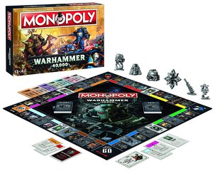 Monopoly Warhammer 40k lautapeli (035484), EN hinta ja tiedot | Monopoly Lapset | hobbyhall.fi