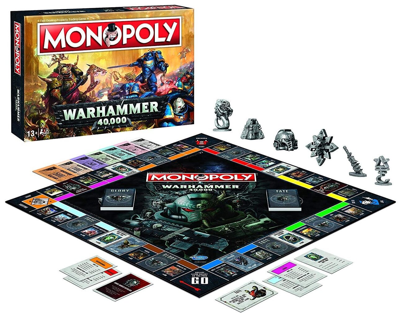 Monopoly Warhammer 40k lautapeli (035484), EN hinta ja tiedot | Lautapelit ja älypelit | hobbyhall.fi
