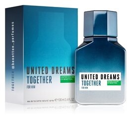 Benetton United Dreams Together EDT miehelle 100 ml hinta ja tiedot | Benetton Hajuvedet ja kosmetiikka | hobbyhall.fi