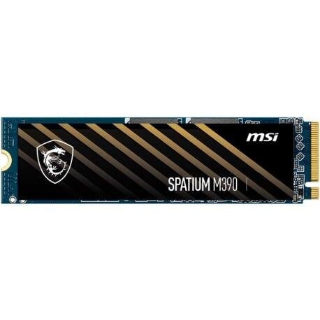 MSI Spatium 500GB M390 SSD NVMe M.2 hinta ja tiedot | Kovalevyt | hobbyhall.fi