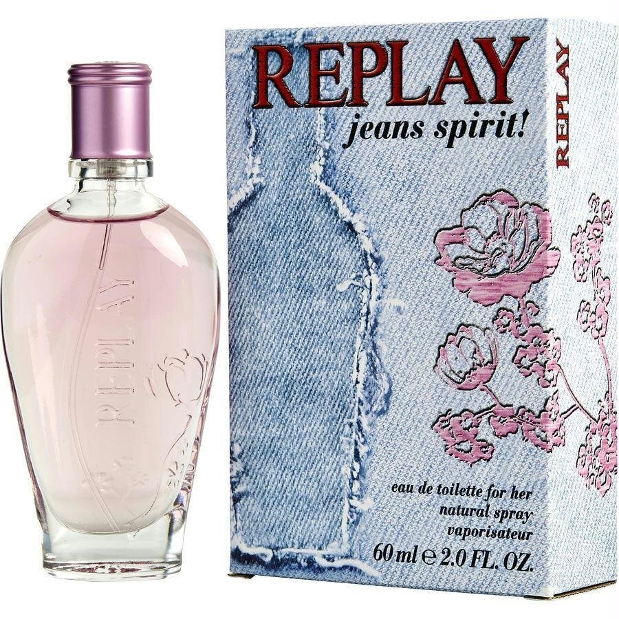 Replay Jeans Spirit EDT naisille 60 ml hinta ja tiedot | Naisten hajuvedet | hobbyhall.fi