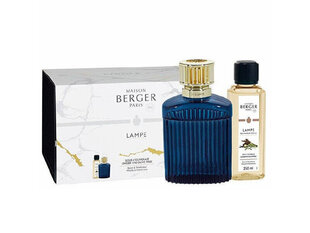 Maison Berger Paris setti: katalysoiva lamppu Alpha royal blue, 350 ml + täyttö, 250 ml hinta ja tiedot | Huonetuoksut | hobbyhall.fi