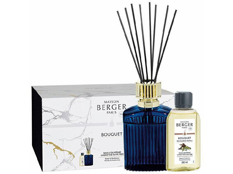 Maison Berger Paris: Alpha royal blue, 350 ml + Under the Olive Tree, 200 ml hinta ja tiedot | Huonetuoksut | hobbyhall.fi