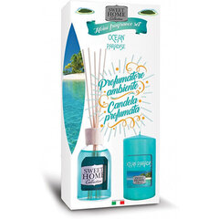 Sweet Home Collection: Huonetuoksu Ocean Paradise, 100 ml + tuoksukynttilä, 135 g hinta ja tiedot | Huonetuoksut | hobbyhall.fi