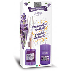 Sweet Home Collection: Huonetuoksu Lavanda, 100 ml + tuoksukynttilä, 135 g hinta ja tiedot | Huonetuoksut | hobbyhall.fi