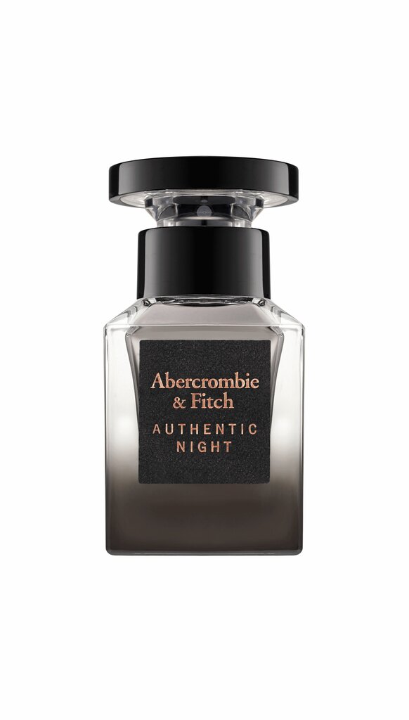 Abercrombie & Fitch Authentic Night Man -hajuvesi miehelle, EDT 30 ML hinta ja tiedot | Miesten hajuvedet | hobbyhall.fi