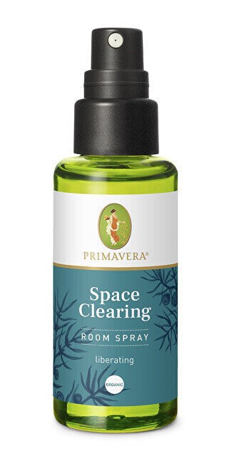 Primavera Organic Room Spray Space Clearing, 50 ml hinta ja tiedot | Huonetuoksut | hobbyhall.fi