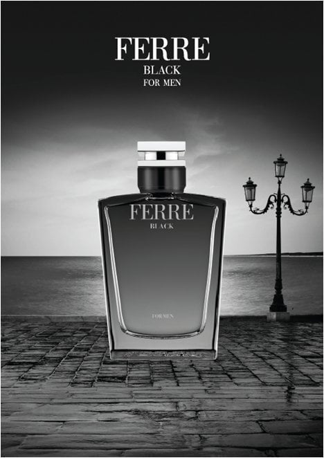 Hajuvesi Gianfranco Ferre Ferre Black EDT miehille, 30 ml hinta ja tiedot | Miesten hajuvedet | hobbyhall.fi