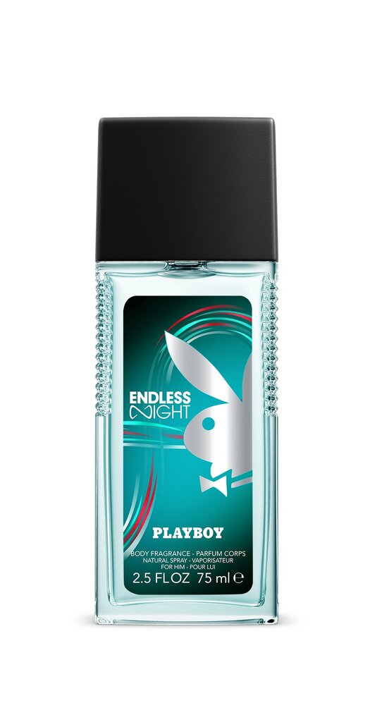 Spray-deodorantti Playboy Endless Night miehille 75 ml hinta ja tiedot | Deodorantit | hobbyhall.fi