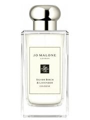 Jo Malone Unisex Silver Birch & Lavender EDC, 100 hinta ja tiedot | Naisten hajuvedet | hobbyhall.fi