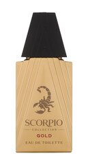 Hajuvesi Scorpio Collection Gold EDT miehille, 75 ml hinta ja tiedot | Miesten hajuvedet | hobbyhall.fi