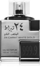 Lattafa 24 Carat White Gold EDP 100 ml hinta ja tiedot | Naisten hajuvedet | hobbyhall.fi