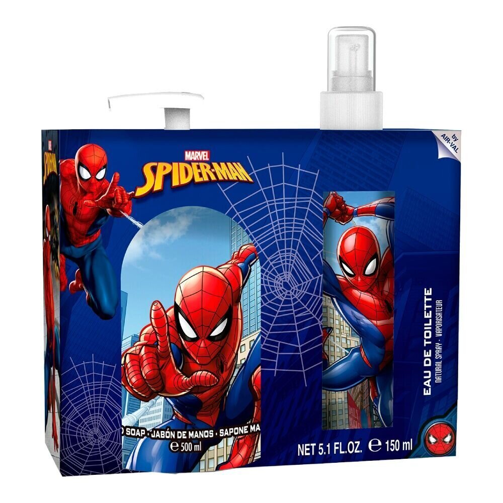 Lasten hajuvesisarja Spiderman kaksiosainen hinta ja tiedot | Lasten hajusteet | hobbyhall.fi