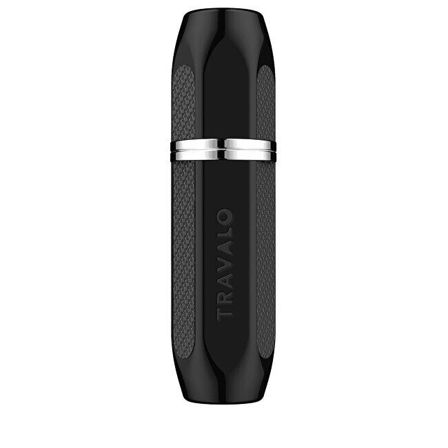 Uudelleen täytettävä hajuvesipullo Travalo Obscura musta Travalo Vector, 5 ml hinta ja tiedot | Kosmetiikkalaukut ja peilit | hobbyhall.fi
