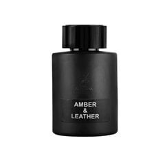 Hajuvesi Amber & Leather Alhambra/Lattafa EDP miehille, 100 ml hinta ja tiedot | Miesten hajuvedet | hobbyhall.fi