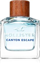 Hajuvesi Hollister Canyon Escape Man EDT miehille 100 ml hinta ja tiedot | Miesten hajuvedet | hobbyhall.fi