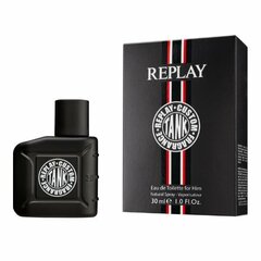 Hajuvesi Replay Tank Custom For Him EDT miehille, 30ml hinta ja tiedot | Miesten hajuvedet | hobbyhall.fi