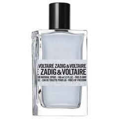 Eau de toilette Zadig & Voltaire This is Him! Vibes Of Freedom EDT miehille 100 ml hinta ja tiedot | Miesten hajuvedet | hobbyhall.fi