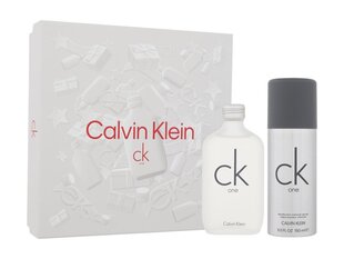 Calvin Klein CK One, 2kpl hinta ja tiedot | Naisten hajuvedet | hobbyhall.fi