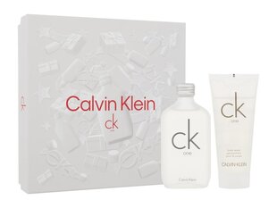 Calvin Klein CK One : EDT, 100 ml + suihkugeeli, 100 ml hinta ja tiedot | Naisten hajuvedet | hobbyhall.fi