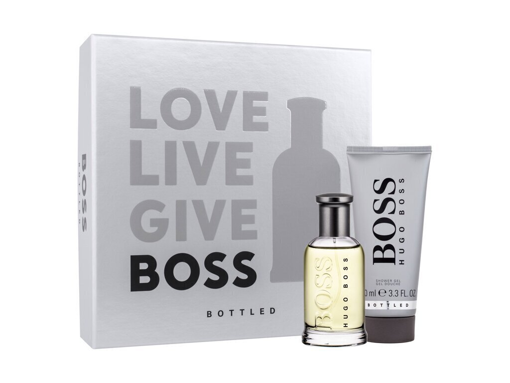 Setti Hugo Boss Boss Bottled miehille: EDT hajuvesi, 50ml + suihkugeeli, 100ml hinta ja tiedot | Miesten hajuvedet | hobbyhall.fi