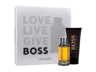 Setti Hugo Boss The Scent miehille: Hajuvesi EDT, 50 ml + suihkugeeli, 100 ml hinta ja tiedot | Miesten hajuvedet | hobbyhall.fi