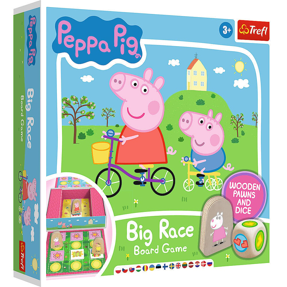 Lautapeli *GREAT Peppa Pig (Pipsa Possu) RACE* hinta ja tiedot | Lautapelit ja älypelit | hobbyhall.fi