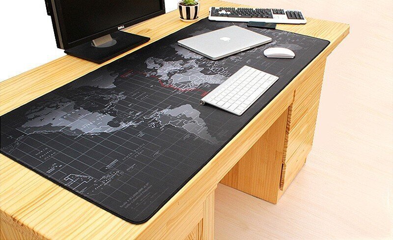 Työpöytämatto maailmankartalla 30x80cm hinta ja tiedot | Pöytäliinat, tabletit ja lautasliinat | hobbyhall.fi