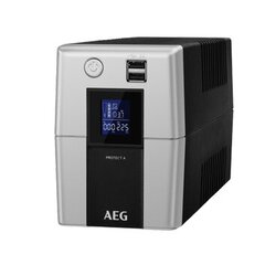 AEG UPS UPS Protect A 500 LCD 500 VA, 300 W, 170 - 280 V hinta ja tiedot | UPS-laitteet | hobbyhall.fi