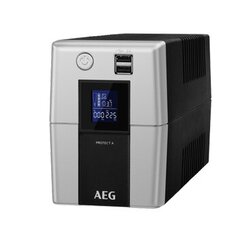 AEG UPS UPS Protect A 1600 LCD 1600 VA, 960 W, 170 - 280 V hinta ja tiedot | AEG Tietokoneet ja pelaaminen | hobbyhall.fi